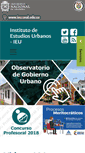 Mobile Screenshot of institutodeestudiosurbanos.info